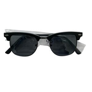 Kenneth Cole Reaction Mens Square Matt Black Sunglasses